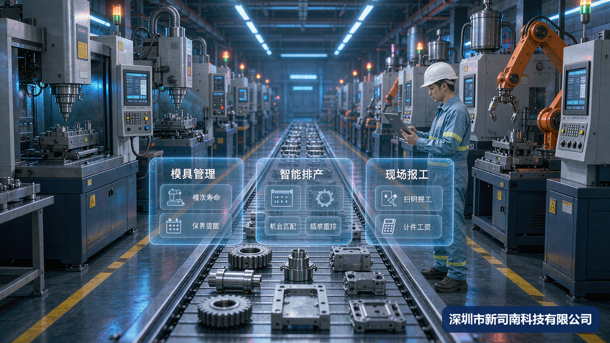 五金塑胶行业ERP选型：CNC加工车间与注塑车间并存的多品种小批量生产场景